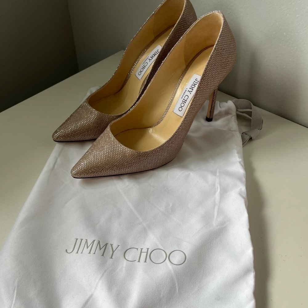 Jimmy Choo Romy 100 Heels - Picture 3 of 5